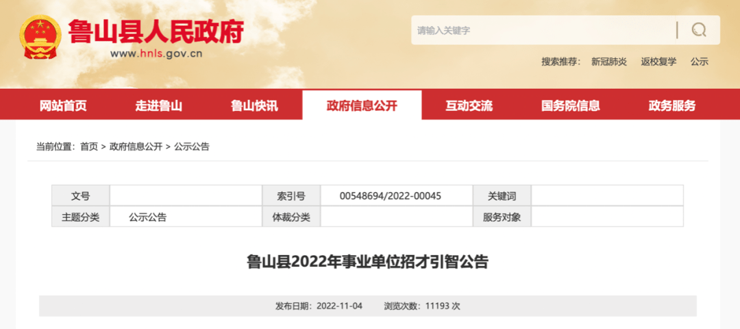 鲁山最新招聘解析及成果说明_C版招聘动态