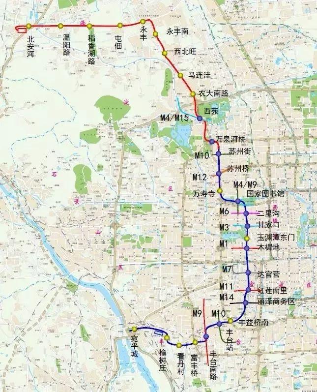 北京地铁最新线路图全览，轻松掌握出行攻略🚇
