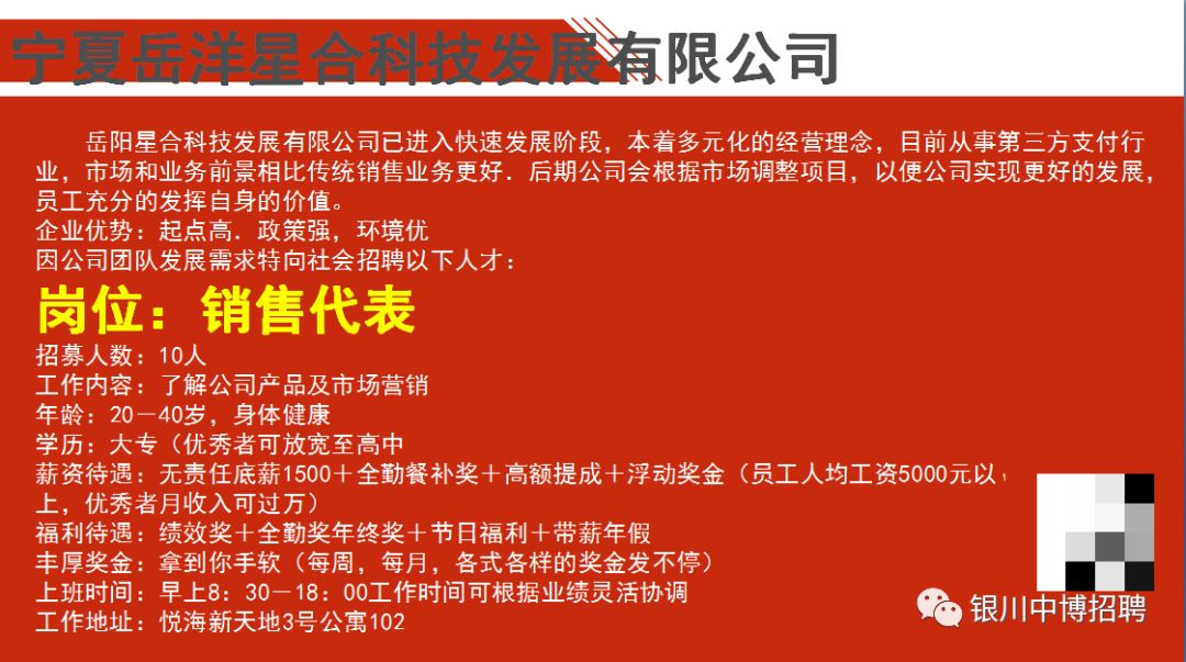 银川最新招聘信息，学习成就未来，拥抱变化开启无限可能