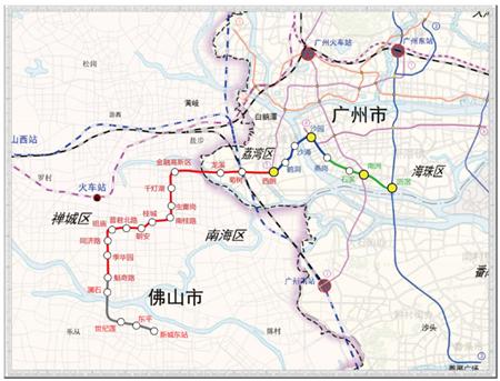 佛山地铁线路图最新版，发展与视角的碰撞